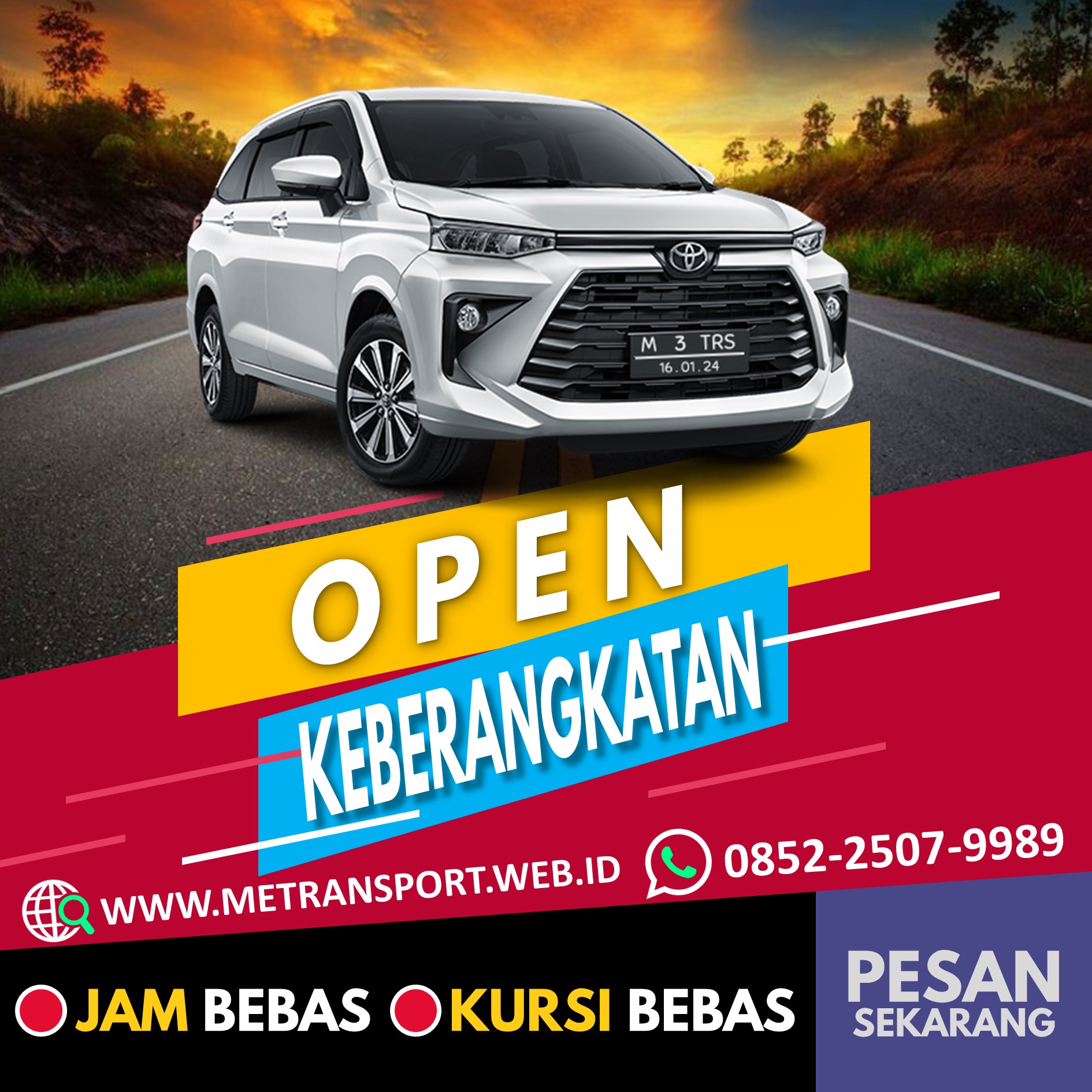 OPEN KEBERANGKATAN